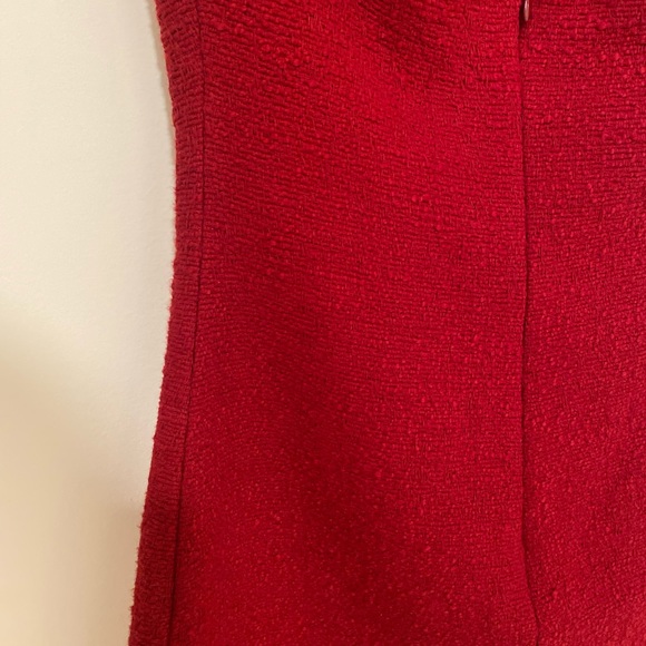 NWT ZARA Mini Asymmetric dress red - Picture 11 of 13